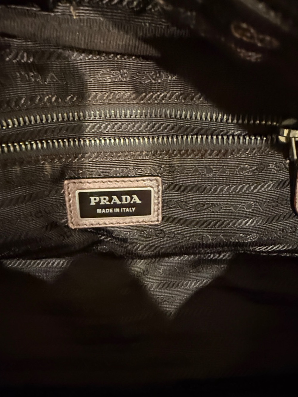 Prada Glace Calf Ombré Bauletto Bag - Picture 7 of 12